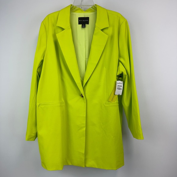 Wildfang Jackets & Blazers - BP Wildfang Blazer Women 3X Green Sorbet Oversized Boyfriend NWT
